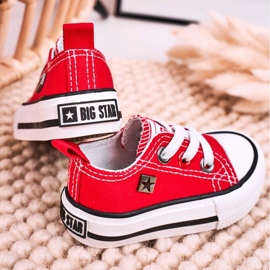 Tenis Clásicos Para Niños Big Star HH374196 Rojo 9