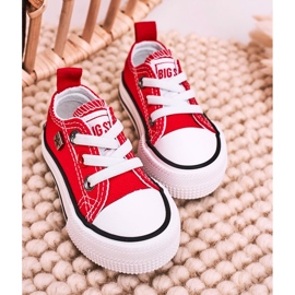 Tenis Clásicos Para Niños Big Star HH374196 Rojo 6