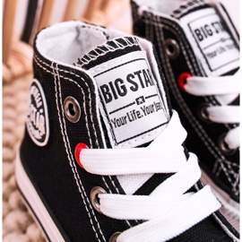 Zapatillas altas para niños con cremallera Big Star HH374084 Negro 4