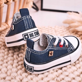 Tenis Clásicos Para Niños Big Star HH374091 Azul Marino ['armada'] 3