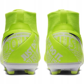 Zapatillas de fútbol Nike Phantom Vsn Academy Df FG / MG Junior AO3287 717 amarillo amarillo 4