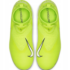 Zapatillas de fútbol Nike Phantom Vsn Academy Df FG / MG Junior AO3287 717 amarillo amarillo 1
