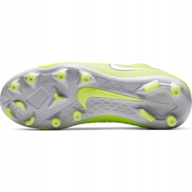 Zapatillas de fútbol Nike Phantom Vsn Academy Df FG / MG Junior AO3287 717 amarillo amarillo 6