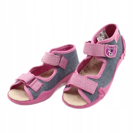 Calzado infantil befado amarillo 342P017 rosado 7