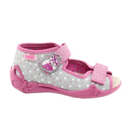 Calzado infantil befado amarillo 342P018 rosado gris 5