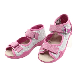 Calzado infantil befado amarillo 342P018 rosado gris 7