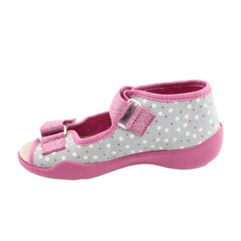 Calzado infantil befado amarillo 342P018 rosado gris 6