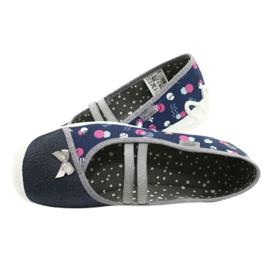 Calzado infantil befado 116Y276 azul marino plata gris 7