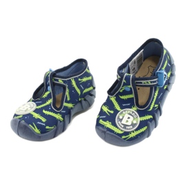 Calzado infantil befado 110P410 azul marino verde 7