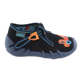 Calzado infantil befado 110P389 azul marino naranja 5