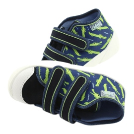 Calzado infantil befado 212P069 azul marino verde 9