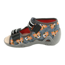 Calzado infantil befado amarillo 350P016 naranja gris 2
