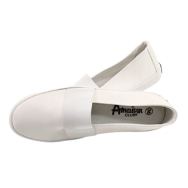 Zapatillas de mujer American Club, blanco 3 Zapatillas de mujer American Club, blanco 3