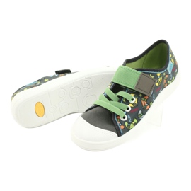 Calzado infantil befado 251Y164 gris multicolor verde 8