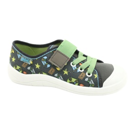 Calzado infantil befado 251Y164 gris multicolor verde 5