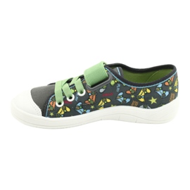 Calzado infantil befado 251Y164 gris multicolor verde 6