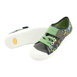 Calzado infantil befado 251Y164 gris multicolor verde 9