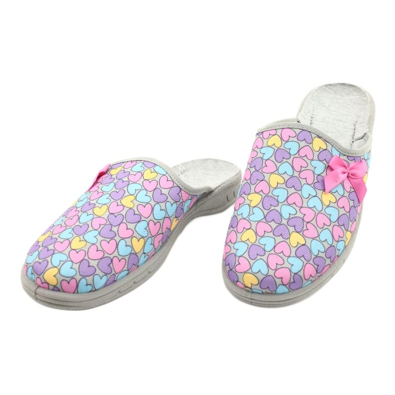 Zapato infantil color befado 707Y410 plata multicolor 3