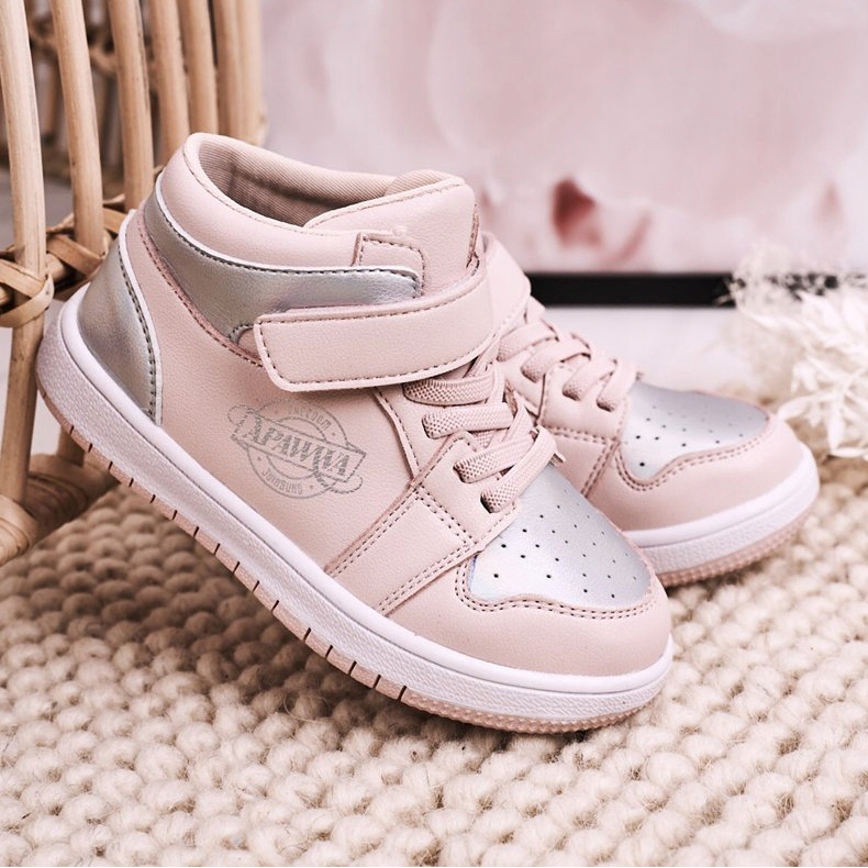 Apawwa Calzado Deportivo Infantil Rosa Plata Madison rosado 2