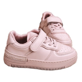 Apawwa Zapatillas Deportivas Infantiles Con Velcro Pink Airy rosado 3
