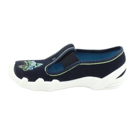 Calzado infantil befado 290X214 azul marino verde 3