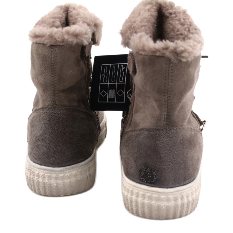 American Club Botas Eskimo Taupe beige 2