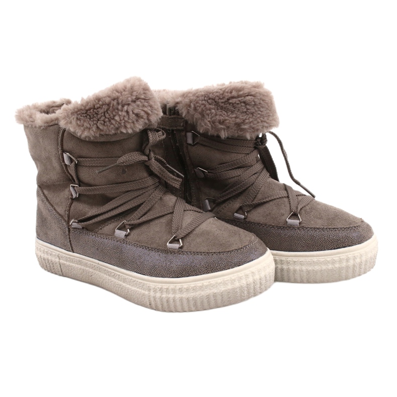 American Club Botas Eskimo Taupe beige 3