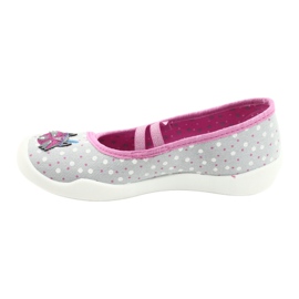 Calzado infantil befado 116X285 rosado gris 6