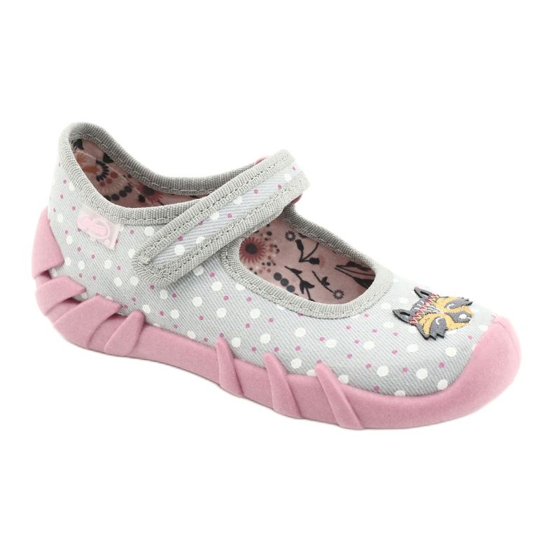 Calzado infantil befado 109P208 rosado gris multicolor 2