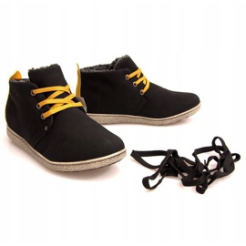 Zapatillas altas con aislamiento 3021 Negro 3
