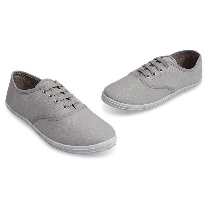 XY-02 Zapatillas de textil gris 2