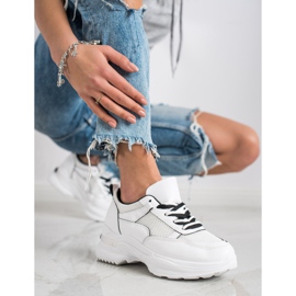SHELOVET Zapatillas clásicas blancas blanco 1