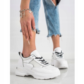 SHELOVET Zapatillas clásicas blancas blanco 4