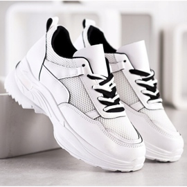 SHELOVET Zapatillas clásicas blancas blanco 3