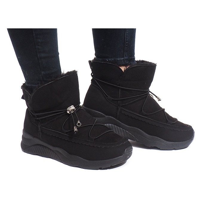 Botas bien aisladas K-107 Black blanco 1