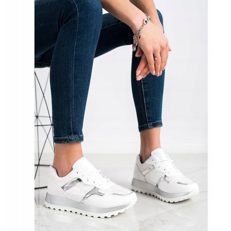 Bestelle Zapatillas con estilo blanco 1