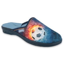 Zapato infantil color befado 707Y412 azul multicolor 1