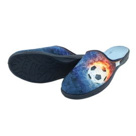 Zapato infantil color befado 707Y412 azul multicolor 4