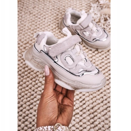 Apawwa Zapatillas Deportivas Infantiles Zapatillas Con Suela Transparente Blanco Bailey 2