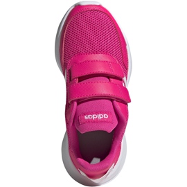 Zapatillas adidas Tensaur Run C para niños rosas EG4145 rosado 1