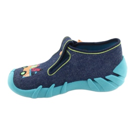 Calzado infantil befado 110P408 azul marino azul verde amarillo 7