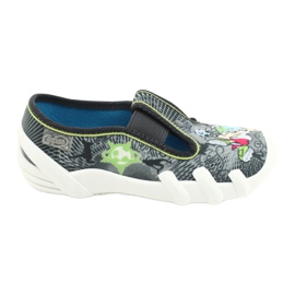 Zapatos befado niño 290X163 rojo gris verde 1