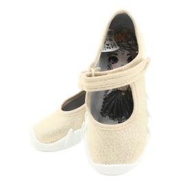 Zapatos befado niños speedy dorados 109P224 beige 10