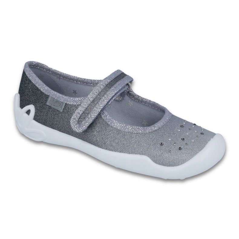 Calzado infantil befado 114Y315 plata gris 1