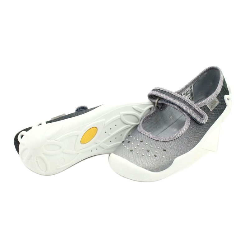 Calzado infantil befado 114Y315 plata gris 4