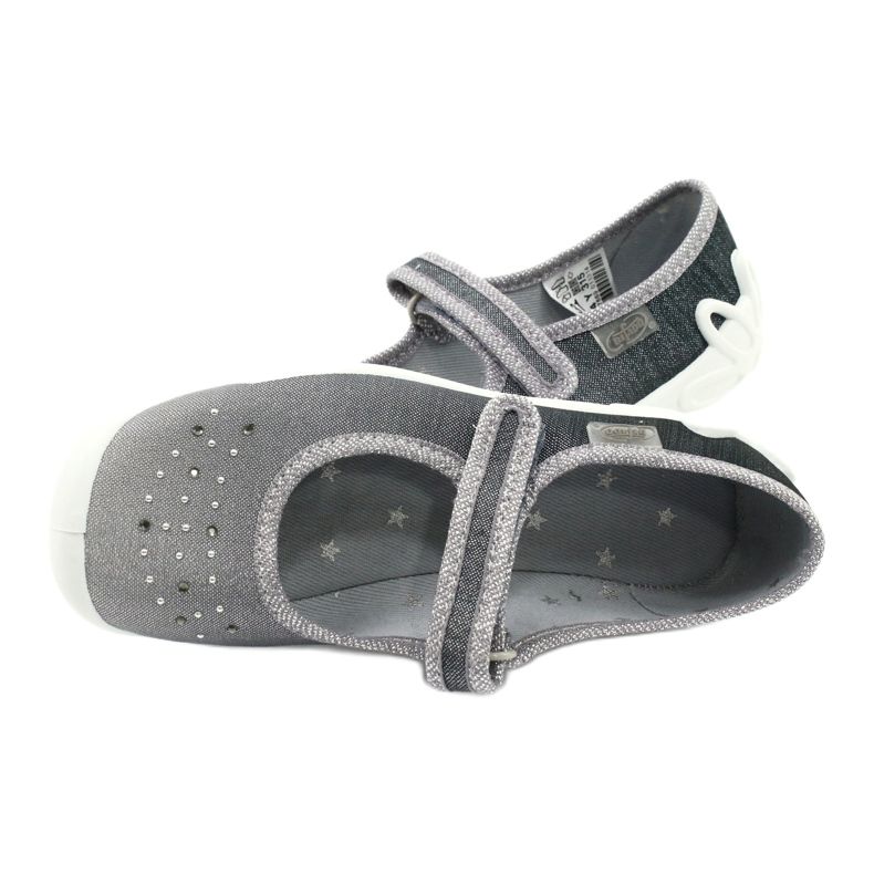 Calzado infantil befado 114Y315 plata gris 5