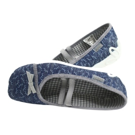 Calzado infantil befado 116Y275 azul marino gris 7