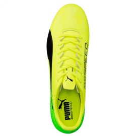 Botas de fútbol Puma Evo Speed ​​17.4 Fg M 104017 01 verde 1
