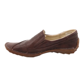 Senso Zapatos mujer en piel 371 marrón 1