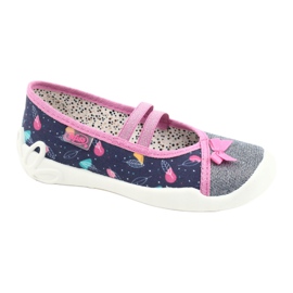 Calzado infantil befado 116X286 azul marino rosado gris multicolor 5